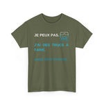 Je peux pas J'ai des trucs à faire Dans mon Garage T-Shirt French