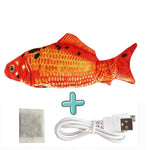 Cat USB Charger Toy Fish