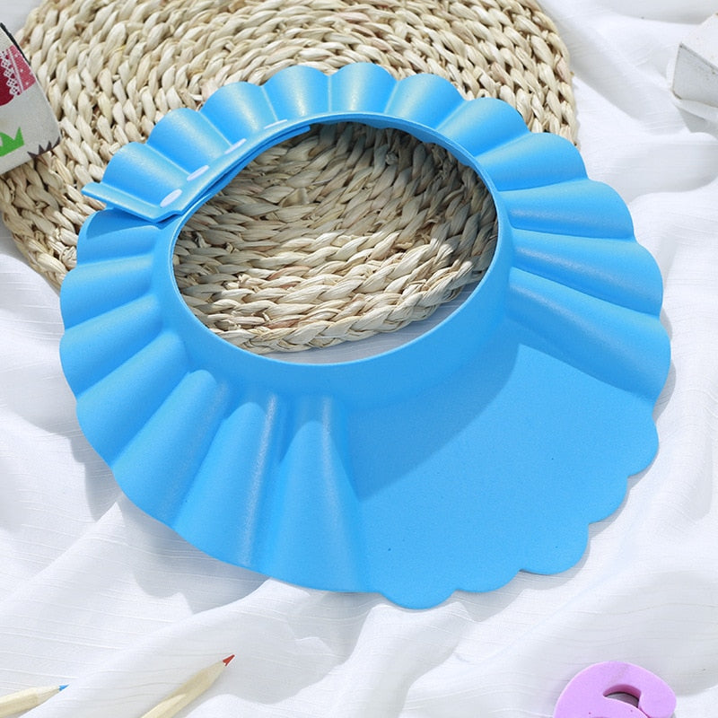 Baby Shower Soft Cap Adjustable Hair Wash Hat