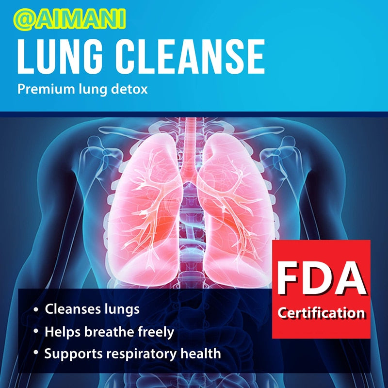 Lung Cleanse Detox Pills Support Respiratory