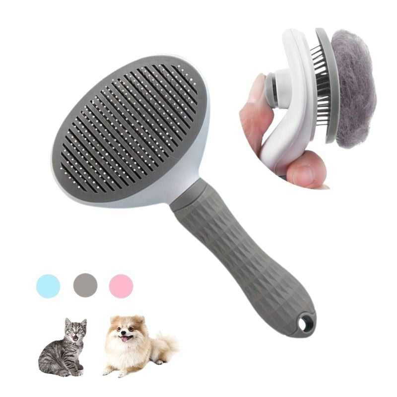 Pet Dog Hair Brush (Animal hair brush, brush cats remove hair)