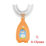 Baby Toothbrush Children 360 Degree U-shaped Child Toothbrush