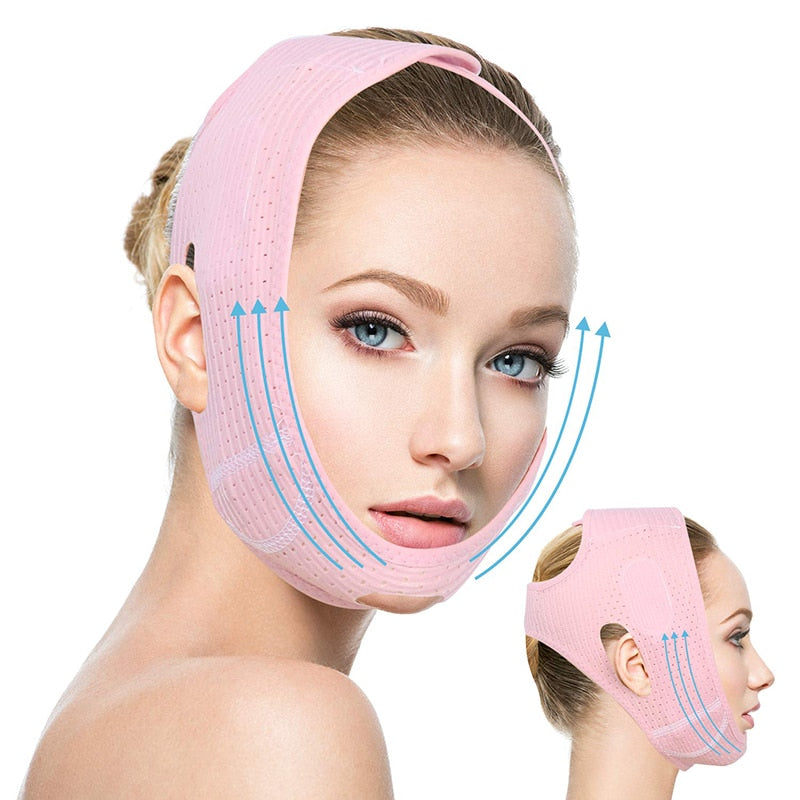 Elastic Face Slimming Bandage V Line Women Face Shaper