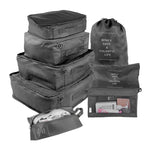 8/6/1 pieces Set Travel Organizer Storage Bags