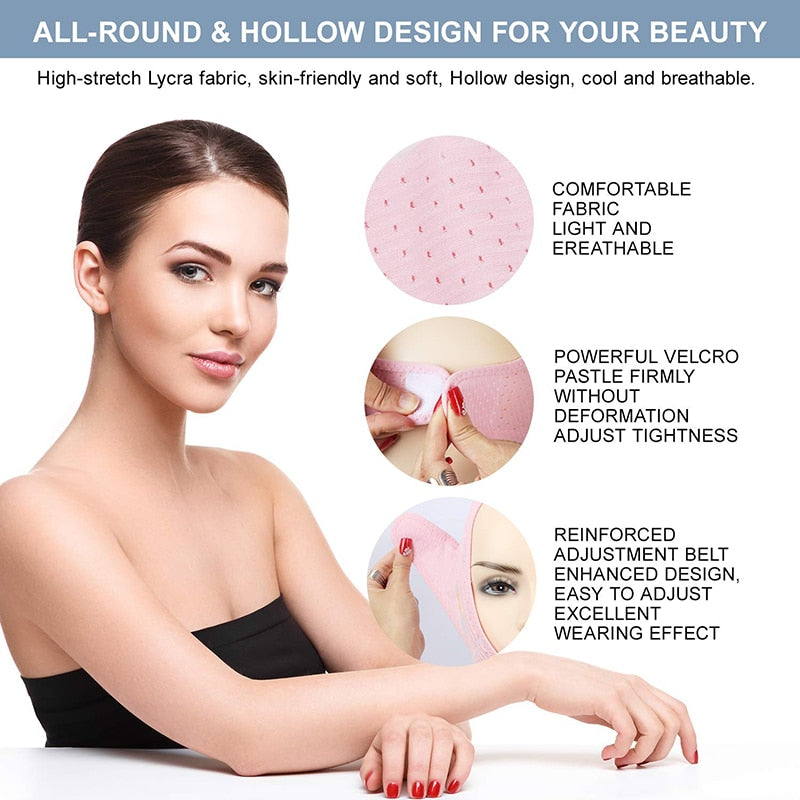 Elastic Face Slimming Bandage V Line Women Face Shaper