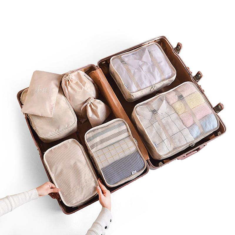 8/6/1 pieces Set Travel Organizer Storage Bags