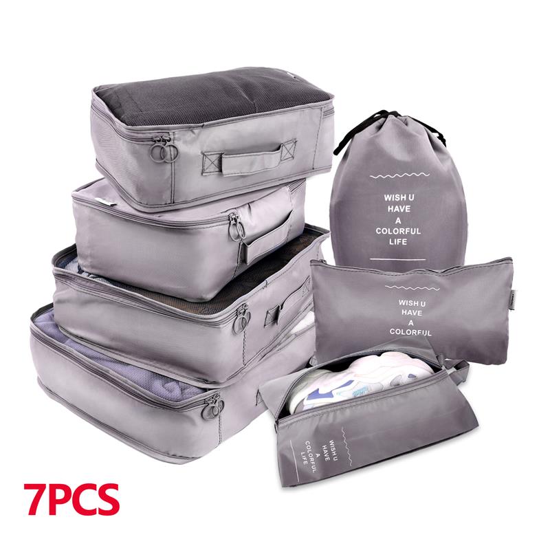 8/6/1 pieces Set Travel Organizer Storage Bags