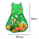 Baby Bath Toys Cute Duck Frog Mesh Net Toy