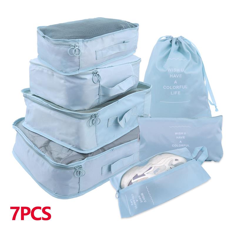 8/6/1 pieces Set Travel Organizer Storage Bags