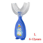 Baby Toothbrush Children 360 Degree U-shaped Child Toothbrush