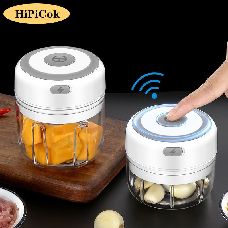 Electric Garlic Chopper Meat Grinder