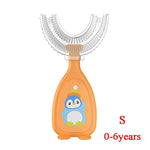 Baby Toothbrush Children 360 Degree U-shaped Child Toothbrush