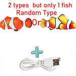 Cat USB Charger Toy Fish