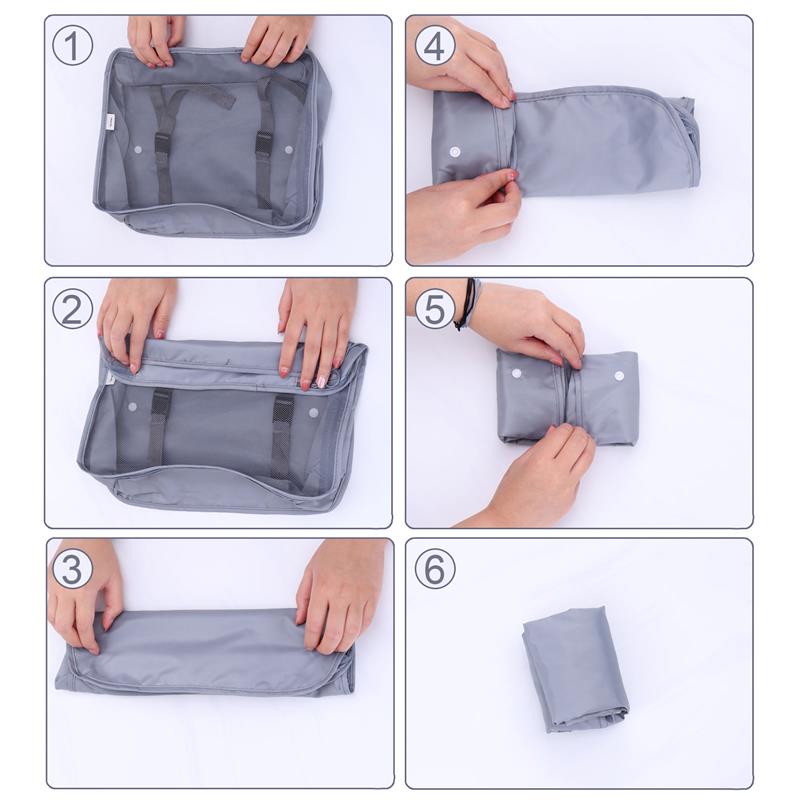 8/6/1 pieces Set Travel Organizer Storage Bags