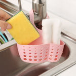 Sink Shelf Soap Sponge Holder Clip