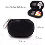 Small Oval Earphone Storage Bags