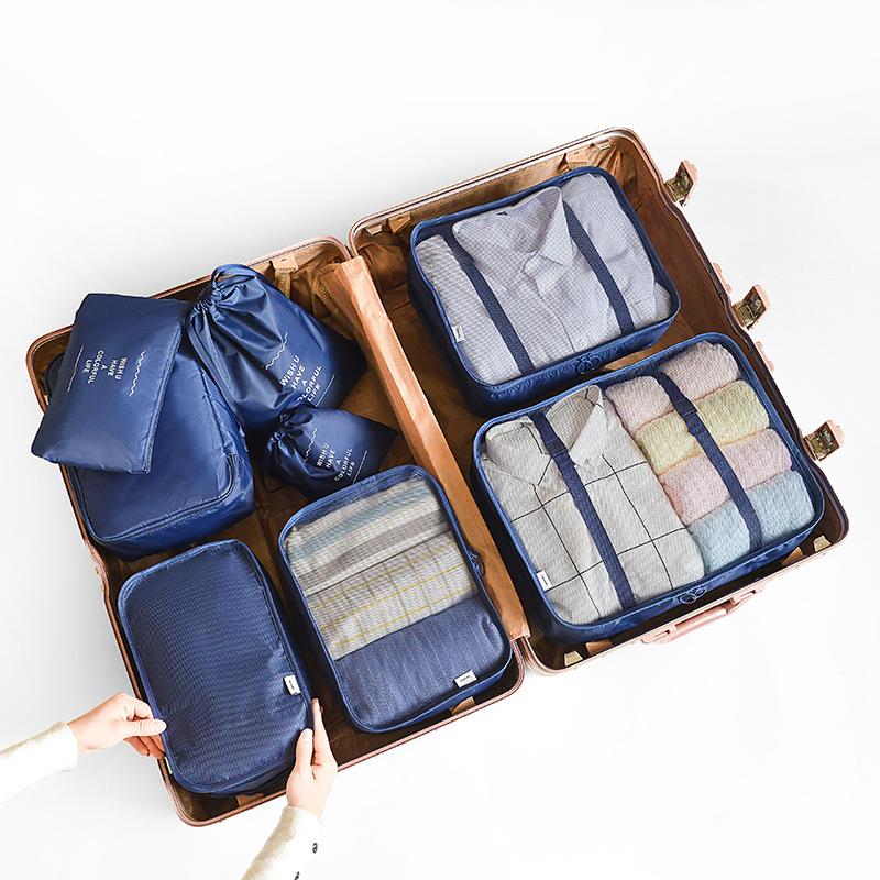 8/6/1 pieces Set Travel Organizer Storage Bags