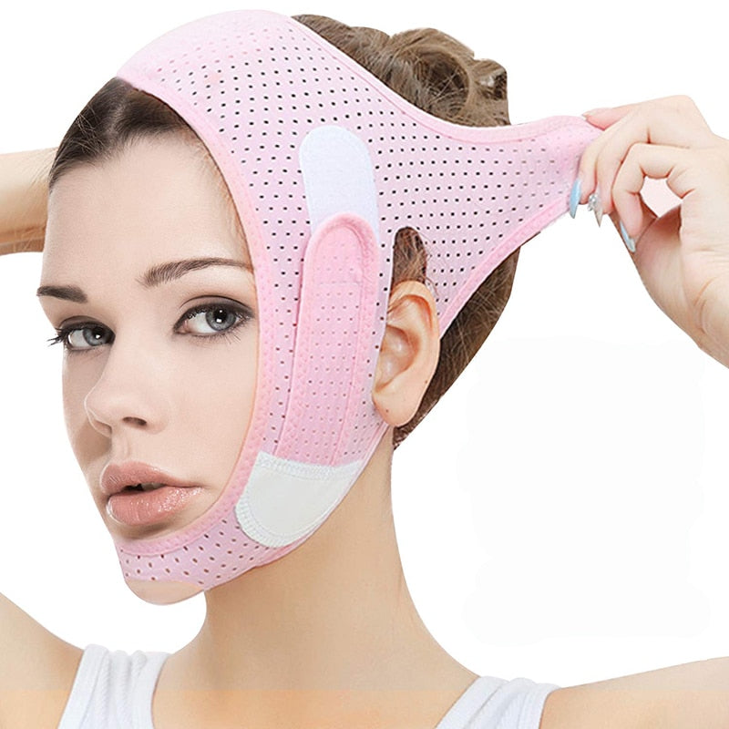 Elastic Face Slimming Bandage V Line Women Face Shaper