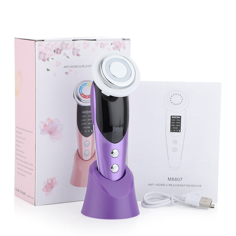 Face Lift Devices RF Microcurrent Skin Rejuvenation Facial Massager