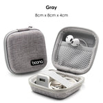 Small Oval Earphone Storage Bags