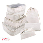 8/6/1 pieces Set Travel Organizer Storage Bags