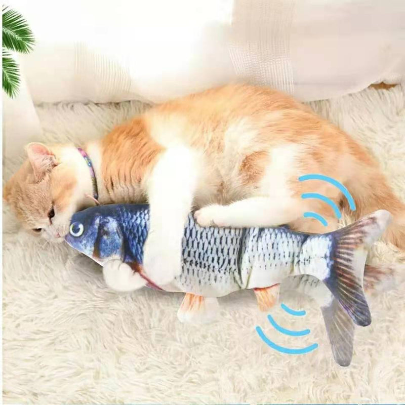 Cat USB Charger Toy Fish