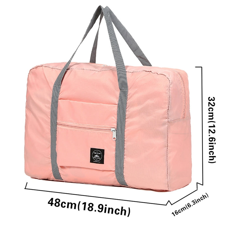 Nylon Foldable Unisex Large Capacity Bag