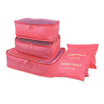 8/6/1 pieces Set Travel Organizer Storage Bags