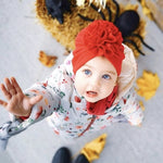 Cute Flower Baby Hat Toddler Turban Infant Head wraps