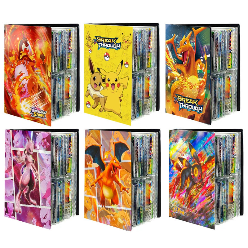 240Pcs Pokemon Cards Album Book Games