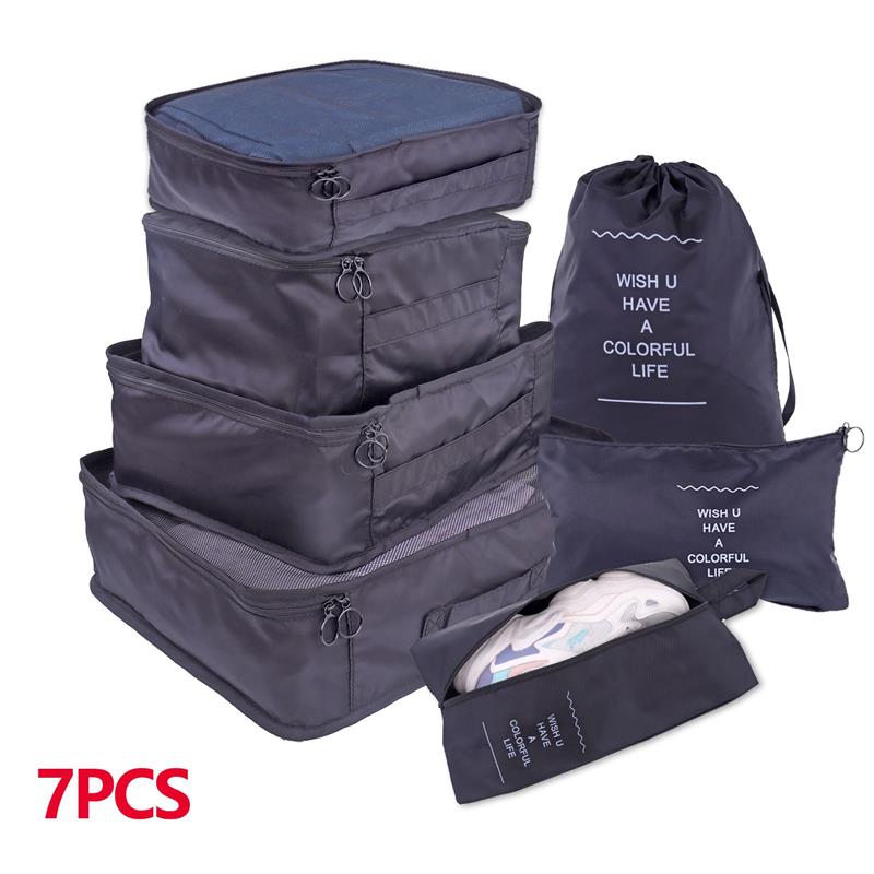 8/6/1 pieces Set Travel Organizer Storage Bags