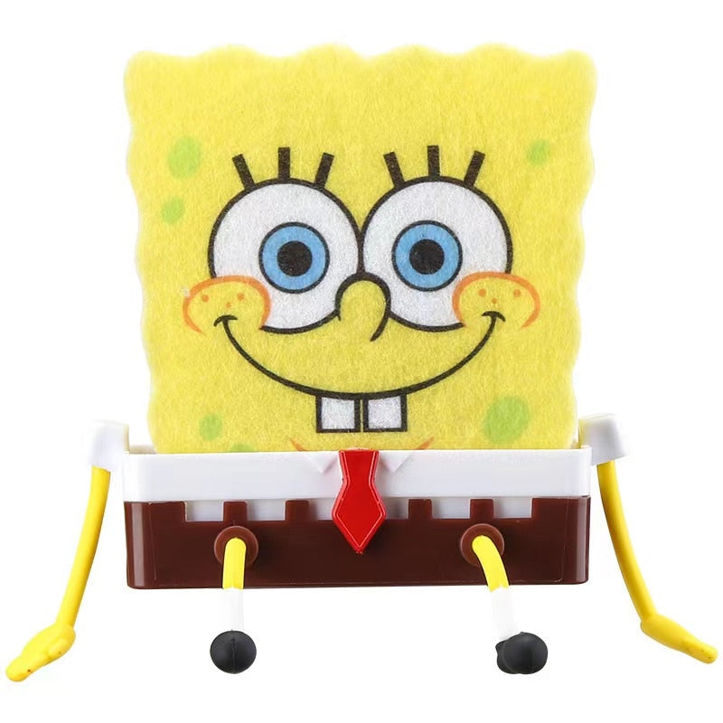 Kitchen Storage Cartoon Sponges Holder