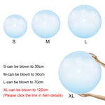 Kids Bubble Ball Balloon Blowing