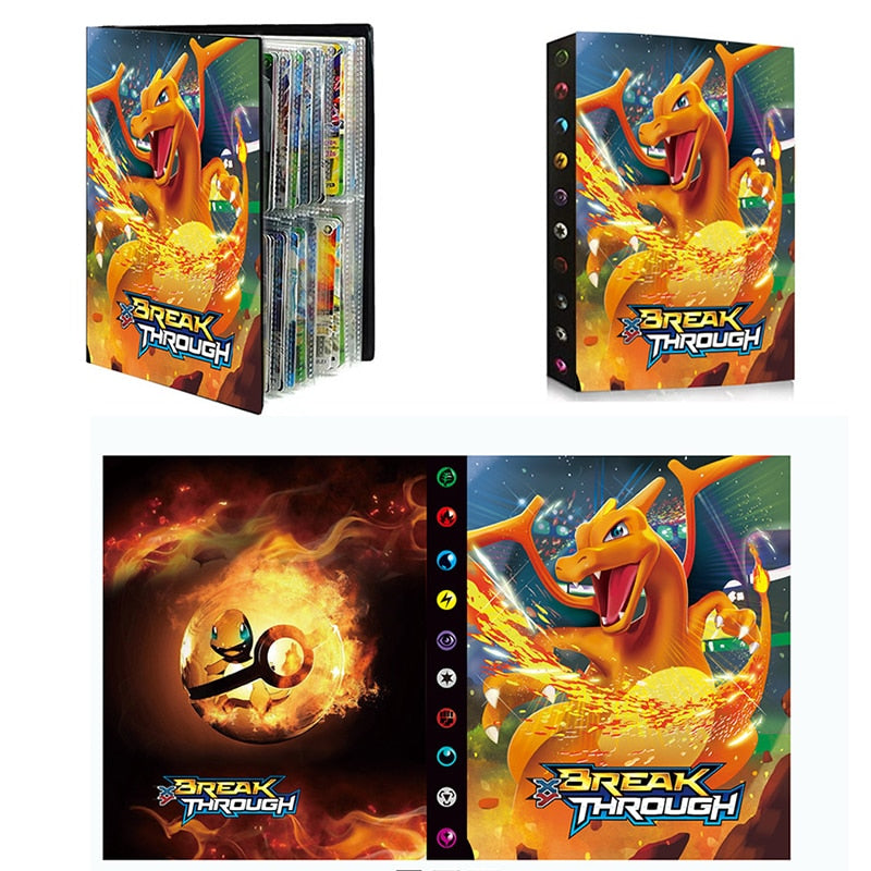 240Pcs Pokemon Cards Album Book Games