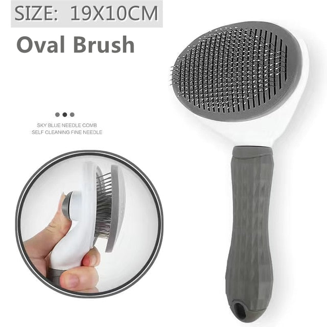 Pet Dog Hair Brush (Animal hair brush, brush cats remove hair)