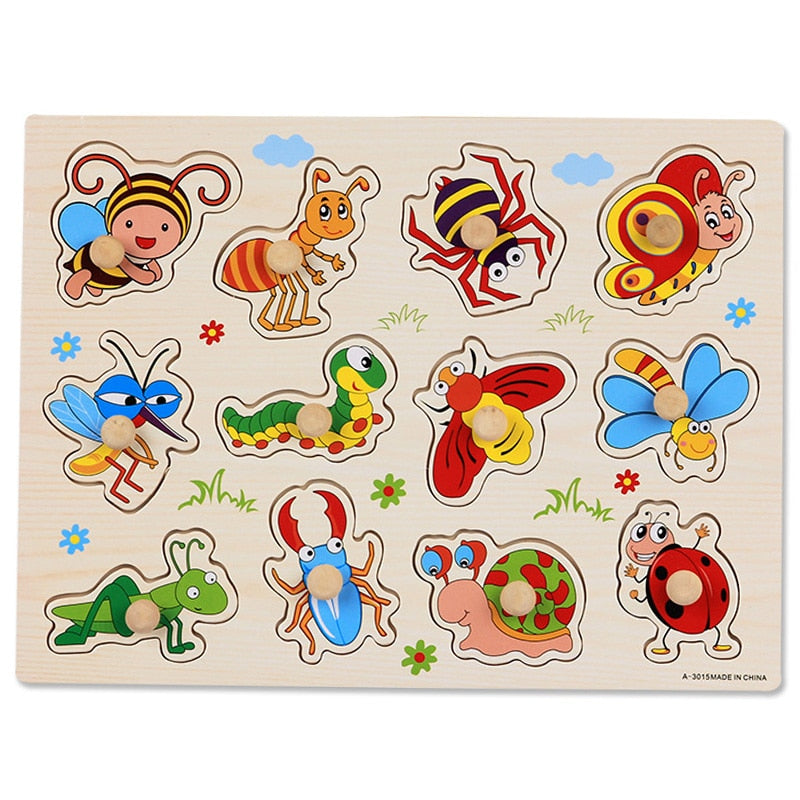 Hot Sell Kids Wooden Puzzles Game