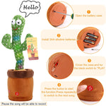 Birthday Present Dancing Cactus Electron Plush Toy