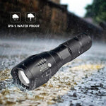 USB Rechargeable LED Flashlight Powerful lamp