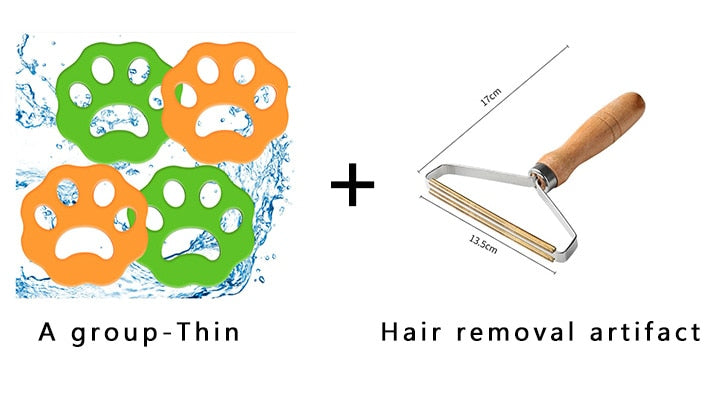 4pcs Pet Hair Remover Washing Machine