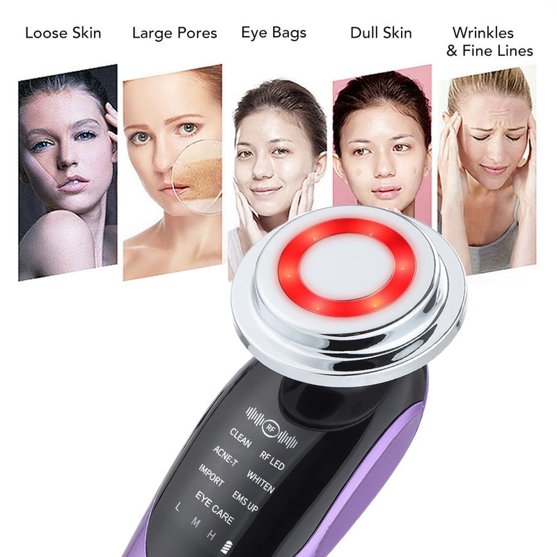 Face Lift Devices RF Microcurrent Skin Rejuvenation Facial Massager