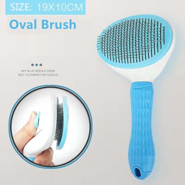 Pet Dog Hair Brush (Animal hair brush, brush cats remove hair)