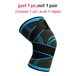 WorthWhile 1PC Sports Kneepad Men Pressurized Elastic Knee Pads