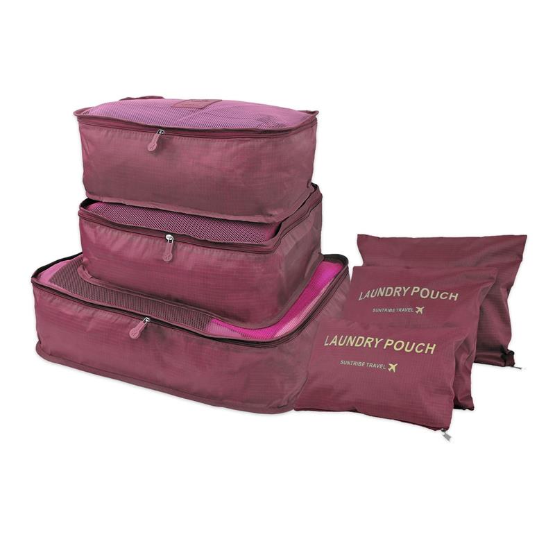 8/6/1 pieces Set Travel Organizer Storage Bags