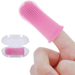 Dog Super Soft Pet Finger Toothbrush Teeth Cleaning