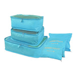 8/6/1 pieces Set Travel Organizer Storage Bags