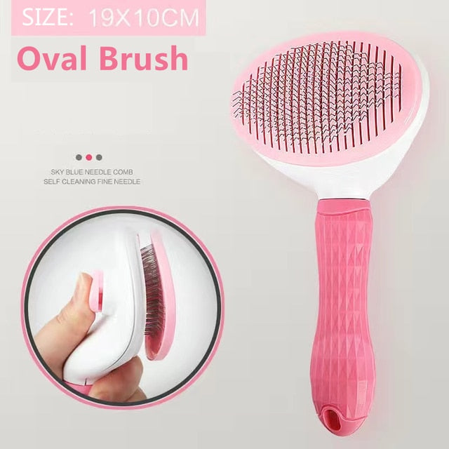 Pet Dog Hair Brush (Animal hair brush, brush cats remove hair)