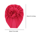 Cute Flower Baby Hat Toddler Turban Infant Head wraps