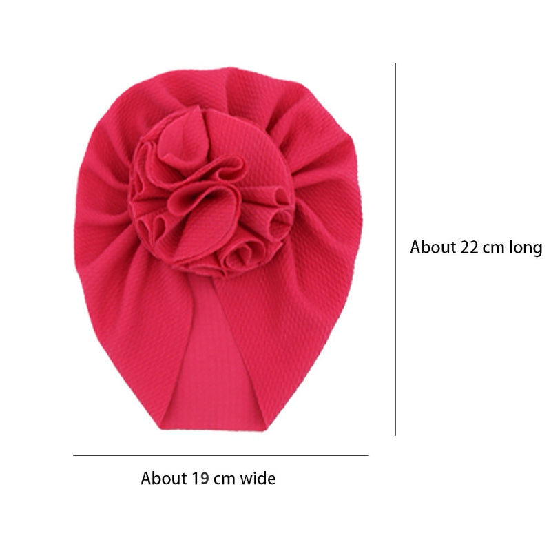 Cute Flower Baby Hat Toddler Turban Infant Head wraps